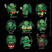 Load image into Gallery viewer, Shirts Magnets / 3&quot;x3&quot; / Black Cthulhu Roles
