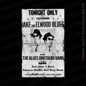 Shirts Magnets / 3"x3" / Black Blues Brothers Gig Poster