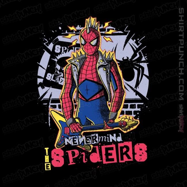Shirts Magnets / 3"x3" / Black Nevermind The Spiders