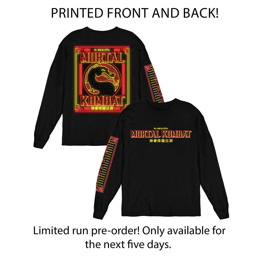 Daily_Deal_Shirts Fatality Neon Long Sleeve