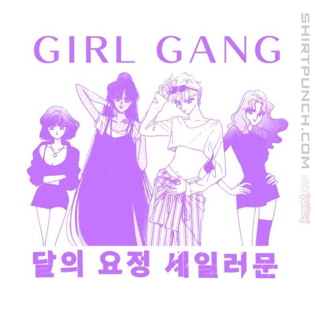Shirts Magnets / 3"x3" / White Outer Gang