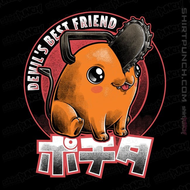 Daily_Deal_Shirts Magnets / 3"x3" / Black Devil's Best Friend
