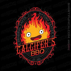 Shirts Magnets / 3"x3" / Black Calcifers BBQ