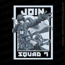 Load image into Gallery viewer, Shirts Magnets / 3&quot;x3&quot; / Black Join Squad 7
