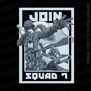 Shirts Magnets / 3"x3" / Black Join Squad 7