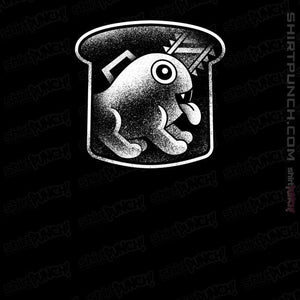 Shirts Magnets / 3"x3" / Black Demon Dog And Bread