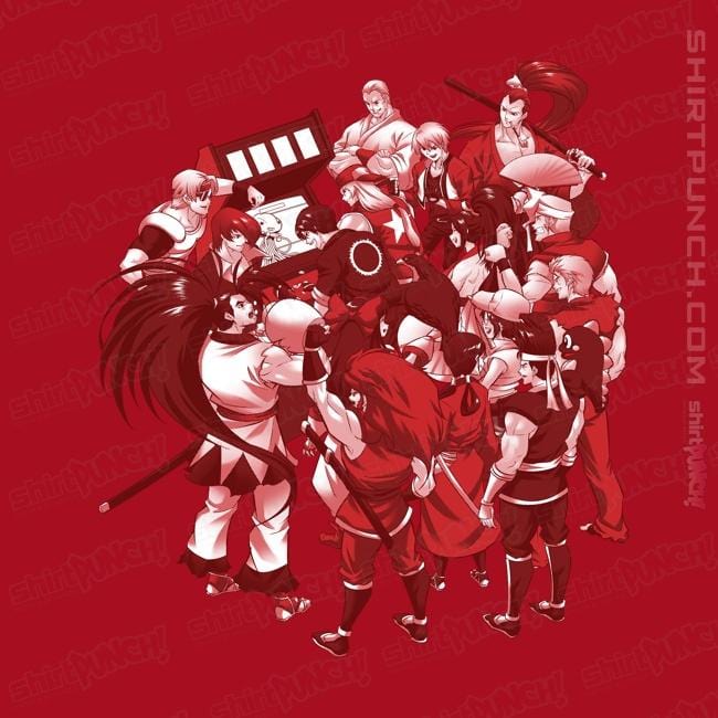 Shirts Magnets / 3"x3" / Red SNK
