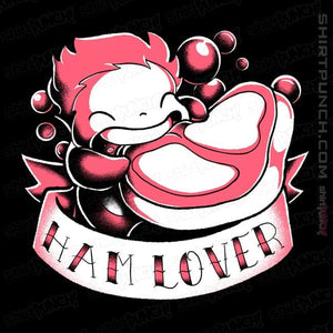 Daily_Deal_Shirts Magnets / 3"x3" / Black Ham Lover!