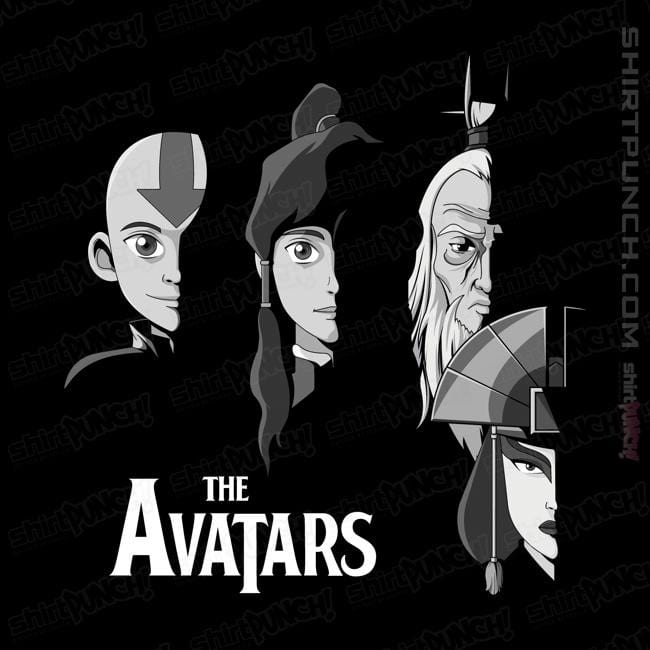 Shirts Magnets / 3"x3" / Black The Avatars