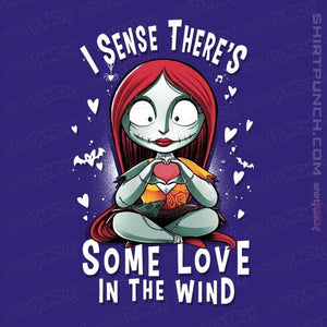 Daily_Deal_Shirts Magnets / 3"x3" / Violet Some Love In The Wind