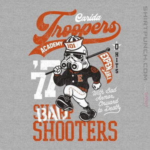 Daily_Deal_Shirts Magnets / 3"x3" / Sports Grey Troopers Academy