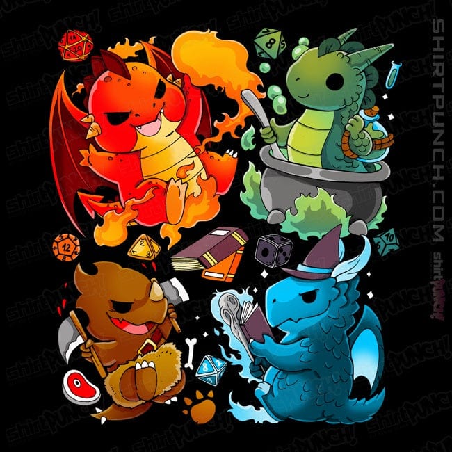 Shirts Magnets / 3"x3" / Black Dragon Roleplay
