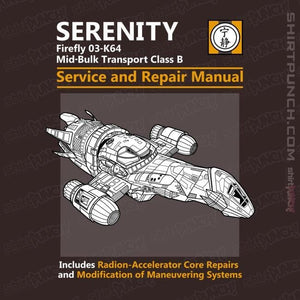 Shirts Magnets / 3"x3" / Dark Chocolate Serenity Service And Repair Manual