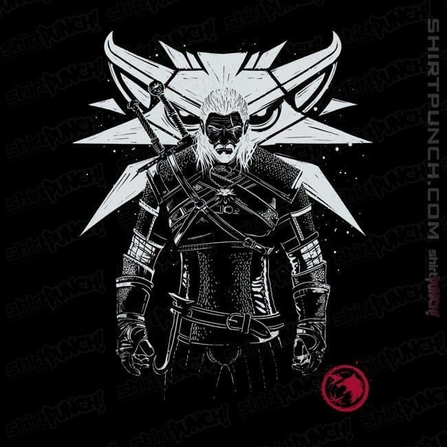 Daily_Deal_Shirts Magnets / 3"x3" / Black Hunting Monsters