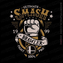 Load image into Gallery viewer, Shirts Magnets / 3&quot;x3&quot; / Black Ultimate Brawler
