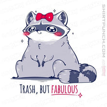 Load image into Gallery viewer, Shirts Magnets / 3&quot;x3&quot; / White Trash But Fabulous
