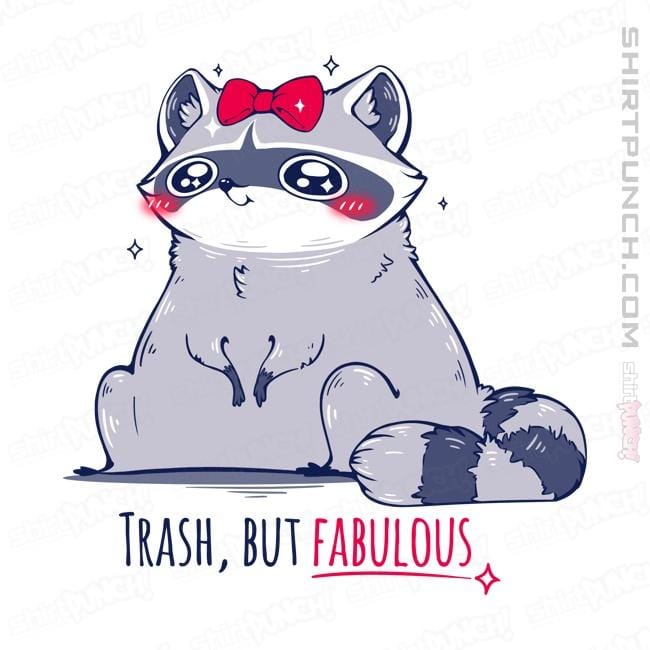 Shirts Magnets / 3"x3" / White Trash But Fabulous