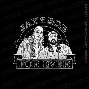 Secret_Shirts Magnets / 3"x3" / Black Jay And Bob