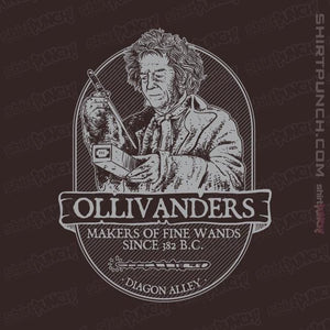 Secret_Shirts Magnets / 3"x3" / Dark Chocolate Ollivander's Fine Wands