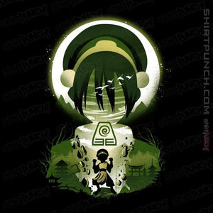 Daily_Deal_Shirts Magnets / 3"x3" / Black Earthbender