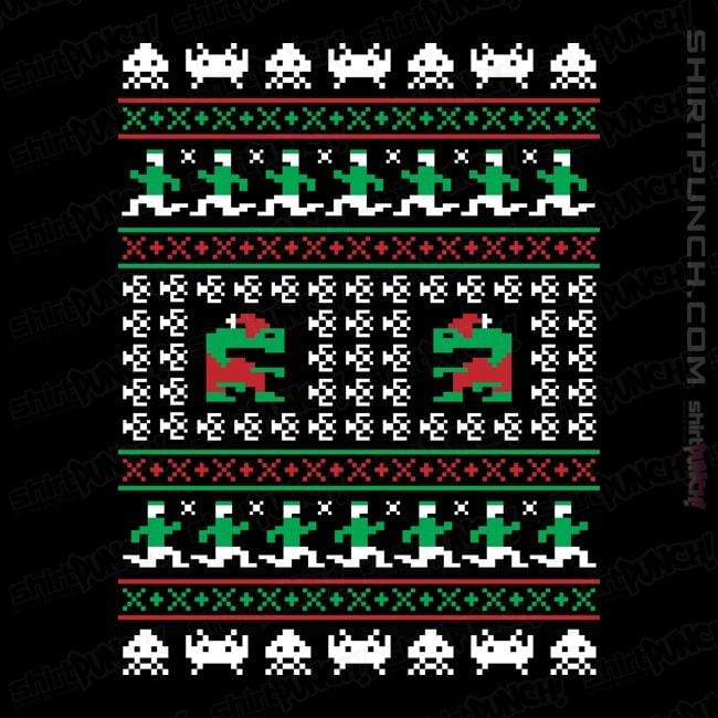 Shirts Magnets / 3"x3" / Black Games Of Christmas Past