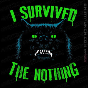 Secret_Shirts Magnets / 3"x3" / Black Survive The Nothing
