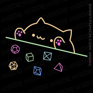 Daily_Deal_Shirts Magnets / 3"x3" / Black Neon DND Cat