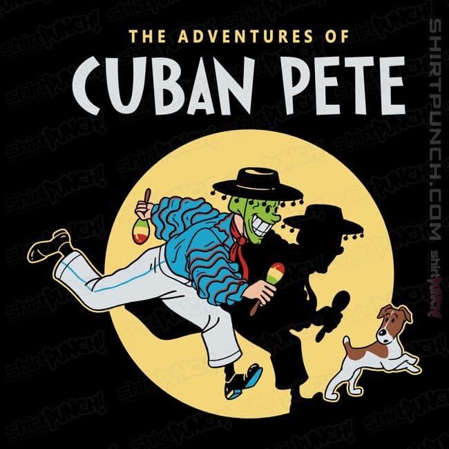 Daily_Deal_Shirts Magnets / 3"x3" / Black Cuban Pete