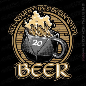 Secret_Shirts Magnets / 3"x3" / Black Beer Adventures