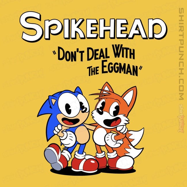 Daily_Deal_Shirts Magnets / 3"x3" / Daisy Spikehead