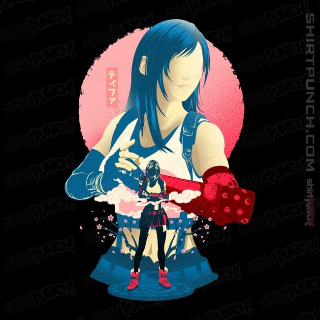 Daily_Deal_Shirts Magnets / 3"x3" / Black Seventh Heaven's Fist