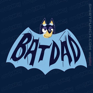 Daily_Deal_Shirts Magnets / 3"x3" / Navy Batdad