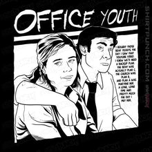 Load image into Gallery viewer, Shirts Magnets / 3&quot;x3&quot; / Black Office Youth
