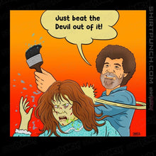 Load image into Gallery viewer, Secret_Shirts Magnets / 3&quot;x3&quot; / Black Beat The Devil!
