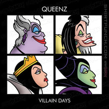 Load image into Gallery viewer, Daily_Deal_Shirts Magnets / 3&quot;x3&quot; / Black Queenz Villain Days
