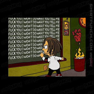 Secret_Shirts Magnets / 3"x3" / Black Rage Simpson