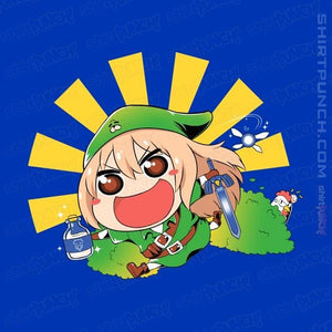 Shirts Magnets / 3"x3" / Royal Blue Legend Of Umaru