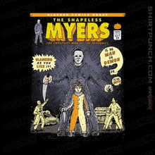 Load image into Gallery viewer, Shirts Magnets / 3&quot;x3&quot; / Black The Shapeless Myers
