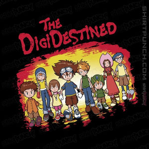 Daily_Deal_Shirts Magnets / 3"x3" / Black The Digidestined