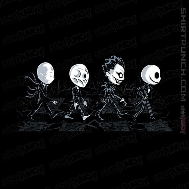 Shirts Magnets / 3"x3" / Black Black Scrawny Road