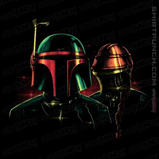 Daily_Deal_Shirts Magnets / 3"x3" / Black Fett-Shand