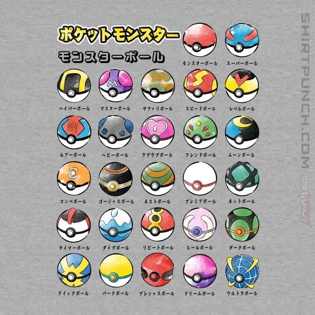 Pokeball Types