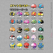Load image into Gallery viewer, Secret_Shirts Magnets / 3&quot;x3&quot; / Sports Grey Pokeball Types
