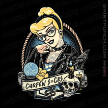 Load image into Gallery viewer, Daily_Deal_Shirts Magnets / 3&quot;x3&quot; / Black Rocker Cinderella
