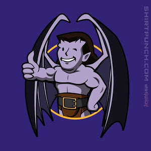 Shirts Magnets / 3"x3" / Violet Vault Gargoyle