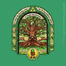 Load image into Gallery viewer, Shirts Magnets / 3&quot;x3&quot; / Irish Green Deku Tree

