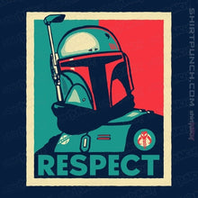 Load image into Gallery viewer, Daily_Deal_Shirts Magnets / 3&quot;x3&quot; / Navy Respect
