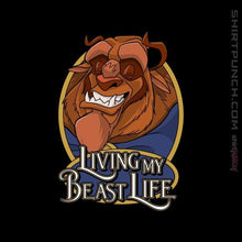 Load image into Gallery viewer, Shirts Magnets / 3&quot;x3&quot; / Black Living My Beast Life
