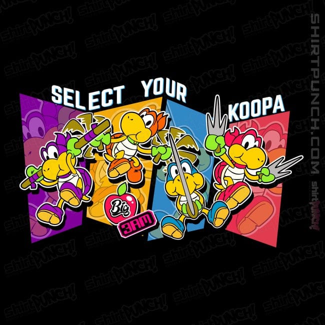 Secret_Shirts Magnets / 3"x3" / Black Koopa Ninjas