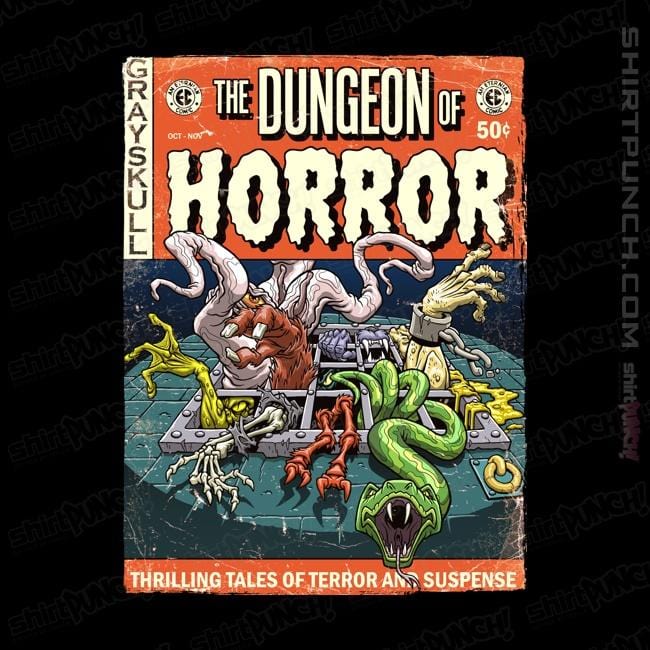 Shirts Magnets / 3"x3" / Black The Dungeon Of Horror